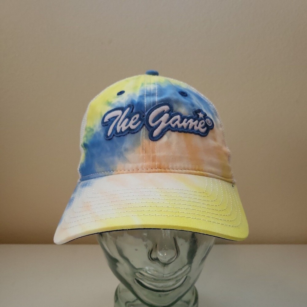 The Game Headwear GB470 Tie-Dye Trucker Snapback Hat *New With Tags*